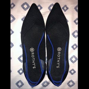 Rothy’s black point size 12